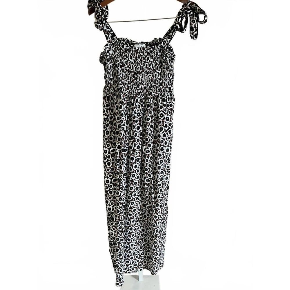 Diane von Furstenberg Women's Maxi Dress with Tie Shoulder Straps. Medium